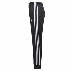 NWT adidas Youth Fleece Jogger Heathered Black Size S (8)